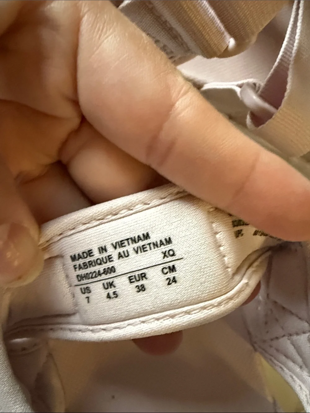 Nike Kids Light Pink Multi-Strap Sandals